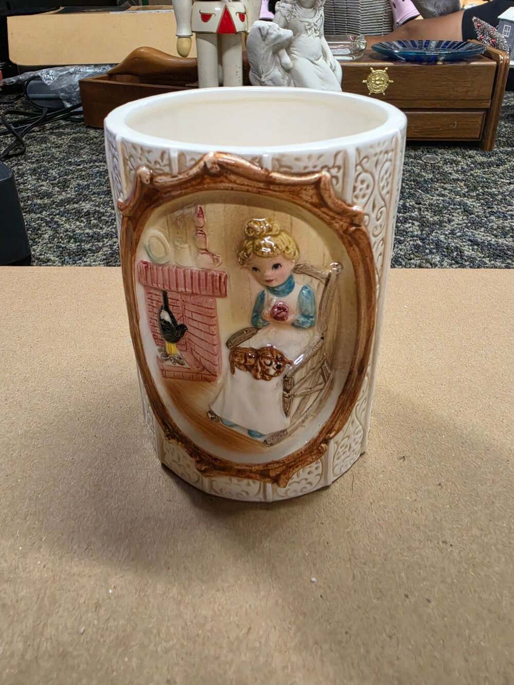 Sears Roebuck Pioneer Woman Utensil Holder 1978
